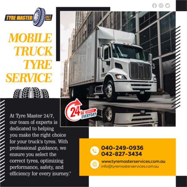 tyre master 24/7: mobile truck tyre service