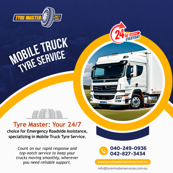 Tyre Master 24/7: Mobile Truck Tyre Service