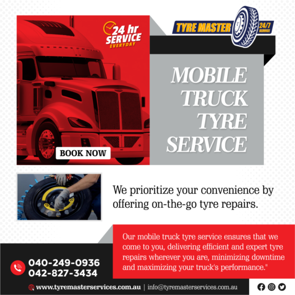 Tyre Master 24/7: Mobile Truck Tyre Service