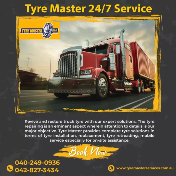 Tyre Master 24/7Mobile Truck Tyre Service