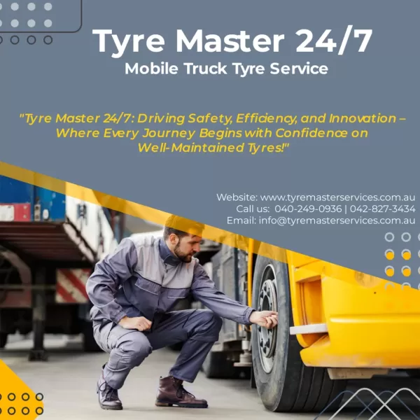 Tyre Master 24/7: Mobile Truck Tyre Service