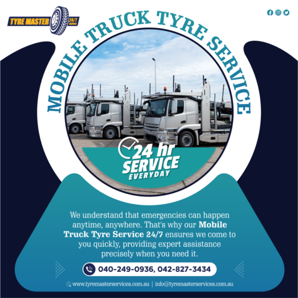 Tyre Master 24/7: Mobile Truck Tyre Service