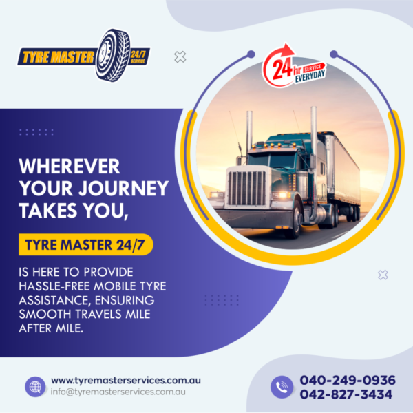 Tyre Master 24/7: Mobile Truck Tyre Service