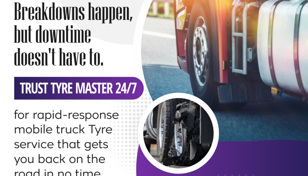 Tyre Master 24/7: Mobile Truck Tyre Service