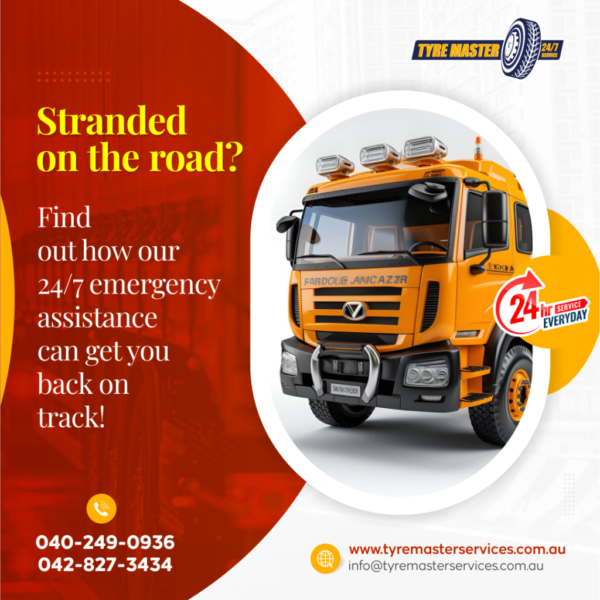 24/7 Mobile truck Tyre Service